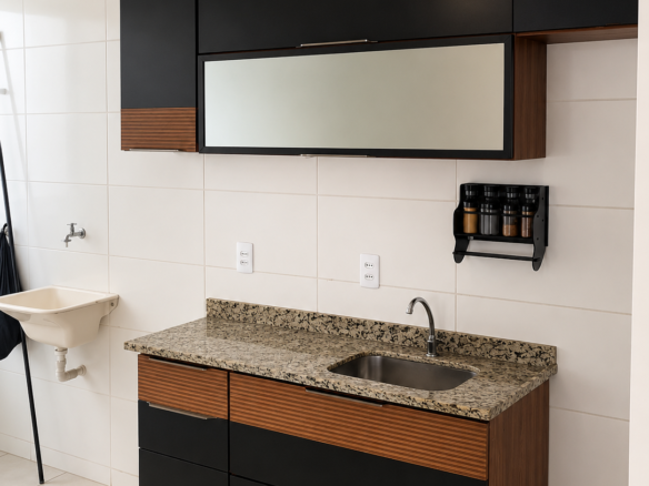 Apartamento para Locação – Condomínio Residencial Borboletas – Mogi Guaçu – SP